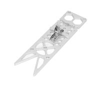 Right Angle Guide Rail 90 Degree Circular Saw Track, Accurate Woodworking Cutting Guide for and Triton, Aluminum Alloy with Stainless Steel Components, Compact and