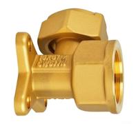 Right Angle Pipe Connector for Underfloor Heating(Copper 1) | Compression mechanism, no tools needed, quick assembly, secure grip, for ideal for DIY projects