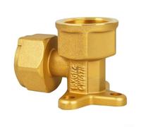 Right Angle Pipe Connector for Underfloor Heating(Copper 2) | Compression mechanism, no tools needed, quick assembly, secure grip, for ideal for DIY projects