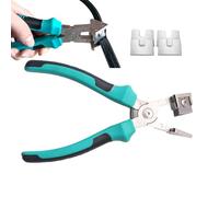 Right Angle Pliers, 90 Degree Angle Scissors - Right Angle Strip Scissors Pliers - Heavy Duty Notching Pliers, Hand Cutting Tool, Tape Edge Angle Scissors in V Shape for PVC