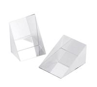 Right Angle Prism - Optical Components Glass | Optical Glass Triangular Prism For Excellent Precision Instruments, Wavelength Experiments And Physical Light Refraction (0.39 X 0