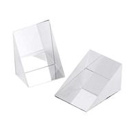 Right Angle Prism - Optical Glass Triangular Prism, Light Refraction Optical Prism | Right Angle Prism Dimensions, Optical Components for Physics Instruments, Refraction