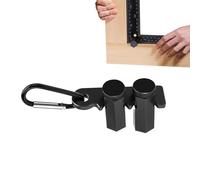 Right Angle Ruler Clamp - High Profile Square Frame Stabilizer, Hexagonal Lock | Precise Component for Woodworking Circular Sawing Drawer Assembly Carpentry Task Cabinet Furniture Shelf Stair