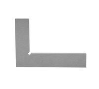 Right Angle Ruler Level 2, 90 Degree Flat Square Measuring Tool, Precision Ground Steel Carpenter Square for Workshop Layout and Assembly, 75 x 50 mm (100 * 70mm)