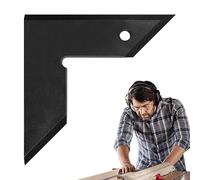 Right Angle Ruler | Professional Measuring Square,Precision Carpentry Tool for Woodworking | for Laboratory Construction Site Projects Layout Machine Settings