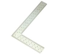 Right Angle Ruler Stainless Steel L Shape Square Ruler Carpentry Square Framing Square Rulers For Leather Design Carpenter Engineer Making Layouts