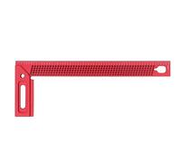 Right Angle Scriber Hole Positioning 45 90 Degree Layout Woodworking Scribing Marking Ruler Aluminum Alloy 300MM for Workshop Home Decoration