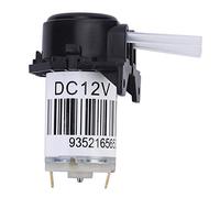 Right Angle Self Priming Micro Peristaltic Pump, Peristaltic Liquid Pump with Silicone Tube, Compact Flow Control for Lab Experiments, Biotech and Applications (12V)