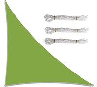 Right Angle Shade Sail 3m x 4m x 5m Triangle Sun Shade for Garden Waterproof UV Block Durable Fabric Patio Canopy with 3 Ropes for Outdoor Use