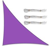 Right Angle Sun Shade Sail 3m x 4m x 5m Waterproof UV Block Triangle Canopy for Garden Patio Outdoor Awning with 3 Ropes Durable Fabric Sun Protection Cover