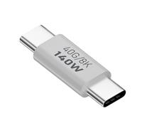 Right Angle USB C Adapter: 140W PD Fast Charge & 40Gbps Data Transfer | Eliminate Wear' USB C 4.0 Extender Adapter, Compatible with 8K 60Hz, Compact and Durable for the