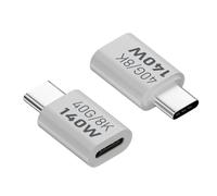 Right Angle USB C Adapter - 90 Degree USB C Adapter, Take This USB C Adapter Anywhere And Say Goodbye To Complicated Installations | 8K 60Hz USB C Extension Adapter