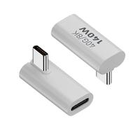 Right Angle USB C Adapter - 90 Degree USB C Adapter, Take This USB C Adapter Anywhere And Say Goodbye To Complicated Installations | 8K 60Hz USB C Extension Adapter
