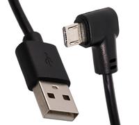 kenable Right Angle USB to Micro USB Fast Charge Cable 22AWG Copper Gaming Phone Charger Lead 1m