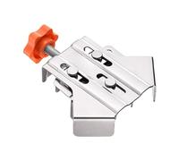 Right Angled Clamp Single Handle 90° Aluminum Corner Clamp for Woodworking Adjustable Swing Jaw Photo Frame Vise Holder Professional Carpenter Tool