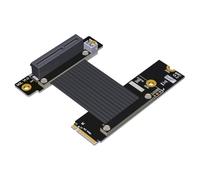 Right Angled PCIE Extension Cable for Networking Acquisition NVMe Adapter Card Extender Replacement Extension