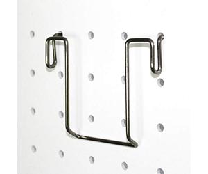 Right Arrange Pegboard Bin Hook - 12 Pack