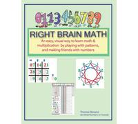 Right Brain Math: An easy, visual way to learn math & multiplication by playing with patterns, and making friends with numbers