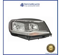 Right Chrome Headlight Projector - DX - For Volkswagen Caddy 15