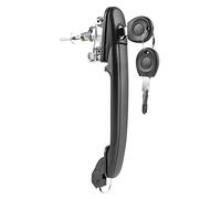 Right Driver Side Car Door Handle Key Lock Replacement Quality Direct Fit Key Lock Assembly for Galaxy Seat 1995 2015 Black Plastic Metal 2 Keys