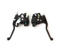 Right Dual Twin Brake & Left Brake Lever for 2-Stroke Water Cool Engine Pocket Bike Bicycle 47cc 49cc Mini Quad ATV,Stable Performance