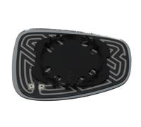 Right Exterior Mirror Glass (Convex, Heated, Blue) Fits: ALFA ROMEO 159, MITO 0