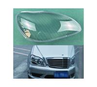 (Right) For Benz S-Class W220 1998-2005 Front Headlight Cover Transparent Mask Headlamp Lamp Shell Replace Original Lampshade Plexiglass