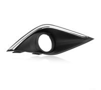 Right Front Fog Light Cover For Outlander 2016-2019 Chrome Black Grille Frame Abs Plastic Bumper Lamp Bezel Replacement Part
