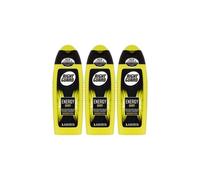 Right Guard 3-in-1 Shower Gel, Energy Burst, 250 ml (Pack of 3)