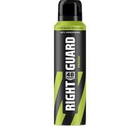 Right Guard Men's Deodorant Fresh, 48 Hour High Performance Anti-Perspirant Aerosol Spray, No White Residue, Alcohol Free, Dermologically Tested 150ml