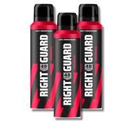 Right Guard Men's Deodorant Original, 48-Hour High Performance Anti-Perspirant Aerosol Spray - 3-Pack, 150ml Each, No White Residue Formula, Alcohol-Free for Sensitive Skin, Dermatologically Tested