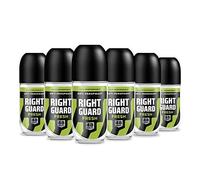 Right Guard Mens Deodorant, Total Defence 5 48HR Fresh, Anti-Perspirant Roll On, Multipack 6 x 50 ml