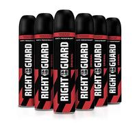 Right Guard Mens Deodorant, Total Defence 5, Original Anti-Perspirant Spray, Multipack 6 x 250 ml
