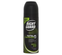 Right Guard Total Defence 5 Fresh Anti-Perspirant Deodorant Aerosol 150ml (Pack of 3)