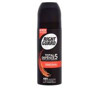 Right Guard Men's Deodorant Original, 48 Hour High Performance Anti-Perspirant Aerosol Spray, No White Residue, Alcohol Free, Dermologically Tested 150ml