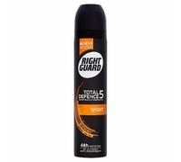 Right Guard Total Defense 5 Men's 250ml Sport Antiperspirant, Pack of 6