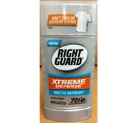 Right guard Xtreme Defense 5 Arctic Refresh Antiperspirant Solid 26 Ounces each Twin Pack