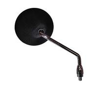 Right hand black motorcycle mirror, 10mm, compatible with/replacement for Yamaha DT 125 R 1988, 1989, 1990, 1991, 1992, 1993, 1994, 1995, 1996, 1997, 1998, DT 125 R 2000, 2001, 2002, 2003