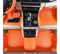 Right Hand Drive Car Floor Mats Auto Accessories Foot Carpet For Mazda CX5 KF 2017-2023(Orange)