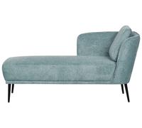 Beliani Right-Hand Chaise Longue Artheze Fabric Light Blue