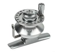 Right Hand Ice Fishing Reel Crafted from Aluminum Alloy Featuring Fly Fishing Reel Design, Adjustable Leakage Knob, and Two Way Click Sound Mechanism (BLT-60 (BLT-40 (right hand))