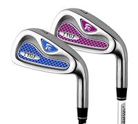 Right Hand Men Women Golf Iron #7, Graphite or Steel Shaft Options, Durable Construction for Improved Swing Control, Ideal Practice Tool for Outdoor Sports Enthusiasts Enhancing Performance