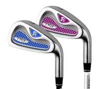 Right Hand Men Women Golf Iron #7, Graphite or Steel Shaft Options, Durable Construction for Improved Swing Control, Ideal Practice Tool for Outdoor Sports Enthusiasts Enhancing Performance