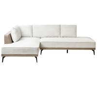 Right Hand Modular Fabric Corner Sofa Off-White MYKEN
