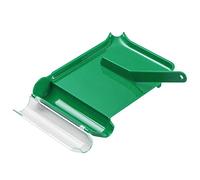 Right Hand Pill Counting Tray with Spatula (Green - L Shape)