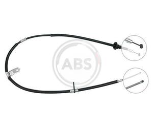 Right Handbrake Cable A.B.S. K10898 for Hyundai Accent/Excel/Pony/Scoupe (92-21)