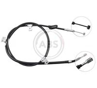 Right Handbrake Cable A.B.S. K13828 for Rover/Honda 600 /Accord (93-99)