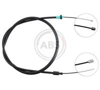 Right Handbrake Cable A.B.S. K16728 for Peugeot/Citroen Partner/Ranch/Berlingo (