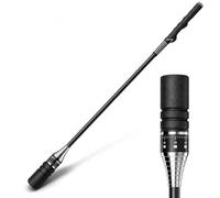 Right-Handed Golf Swing Trainer Stick Adjustable Speed Warm Up Aid | Master timing with dual audio clicks. Ergonomic handle fixes form, plus tough fiberglass boosts power.