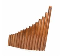 Right Handed Natural Material Panpipe Instrument Easy To Learn Pan Flute For Beginners